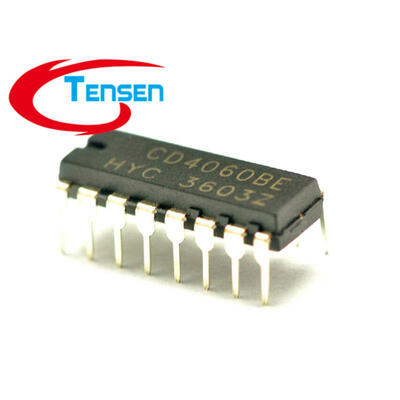 

200PcsLot CD4060BE HEF4060 HCF4060 Logic binary counter IC DIP-16 CD Digital IC