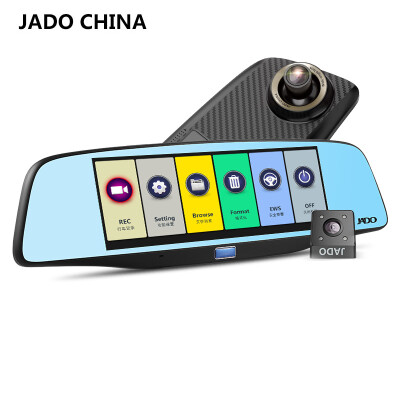 

JADO D680S Car Dvr Camera Full HD 1080P Car Dvrs Dual Lens Recorder 686 Car Camera Dash cam ADAS Rearview Mirror Registrar