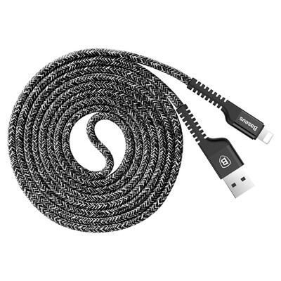 

Baseus 9 Layers SR Nylon Braided Lightning USB Data Sync Cable Charger For iPhone X 7 8 6S Plus 5S iPad mini 1234 iPad Pro