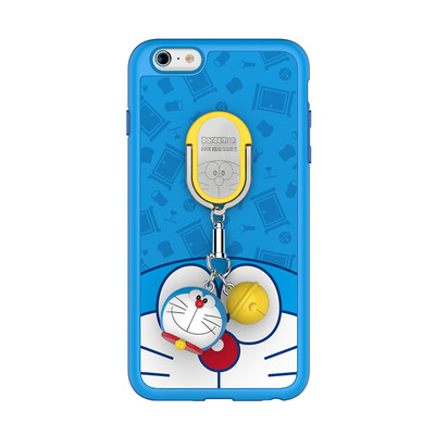 

Rock ROCK iPhone6 ​​Mobile Shell Doraemon Apple 6 Cartoon Cute 6s Ornaments Shell Cover Ring 6s 47 Inch Blue