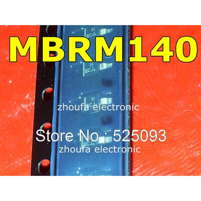 

50pcslot MBRM140T1G MBRM140