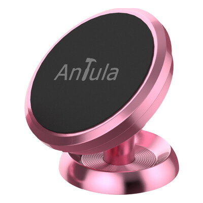 

Antula A090 Car Phone Holder Air Conditioner Air outlet Mobile Phone Holder Multifunction Magnet Navigation General Motors Magnetic Phone Holder Buckle Rose Gold
