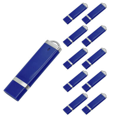 

Fillinlight 10PCS Pack Navy Blue Rectangle Lighter Shape USB Flash Drive USB 20 Pen Drive Flash Drive