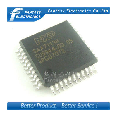 

5PCS SAA7113H LQFP44 SAA7113 QFP 9-bit video input processor new&original free shipping