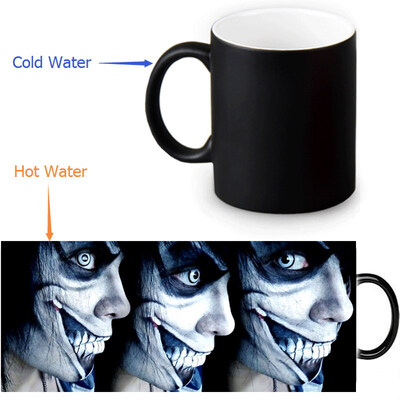 

Jeff The Killer Morphing Mug Color Change Tea Cup Magic Milk Coffee Mug