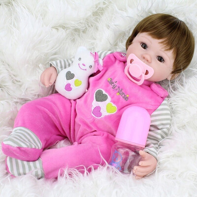 

Realistic Handmade Baby Dolls Girl Newborn Lifelike Vinyl Alive Reborn Baby Doll