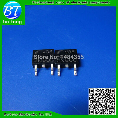 

Free Shipping 100pcslot FQD2N60CTM FQD2N60C 2N60C TO-252 New&original