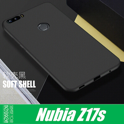 

Корпус телефона NOZIROH для Nubia Z17S Мягкая силиконовая TPU задняя крышка