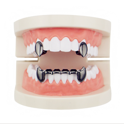 

Akane Hip Hop Golden Teeth Grill Top And Bottom Grill Tooth Mouth Punk Teeth Hats Cosplay Party Tooth Rapper Jewelry Gifts