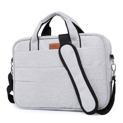 

Taikesen notebook shoulder bag laptop bag multi-function expansion version 14-inch computer bag for Lenovo Dell Asus HP&other computer ivory white