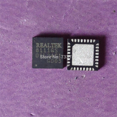 

5pcslot RTL8111GS RTL8111 8111GS Integrated 101001000M Ethernet Controller for PCI Express Applications