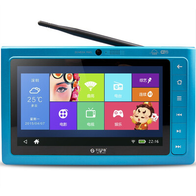 

See me here T6 Elderly Network Watching HD Square Dance Video Player WIFI Card Players Lake Ice Blue