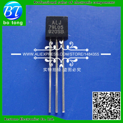 

Free Shipping 1000pcs WS79L05 79L05 100mA -5V TO-92 Voltage Regulator Negative