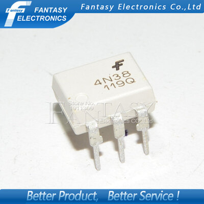 

10PCS 4N38 DIP6 DIP photoelectric coupler new&original free shipping