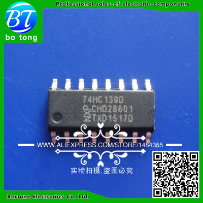 

20PCS free shipping 74HC139D 74HC139 SN74HC139DR SOP-16