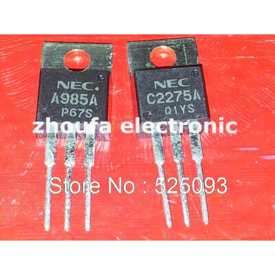 

2SA985A 2SC2275A 10PCS A985A + 10PCS C2275A