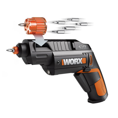 

WORX 4V lithium battery electric screwdriver WX2544 home multi-function electric screwdriver DIY power tools fashion gift set