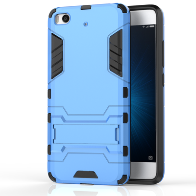 

Shockproof Ultra-thin Armor Plastic TPU Back Case Cover with Stand Holder Phone Case for XIAOMI 5S