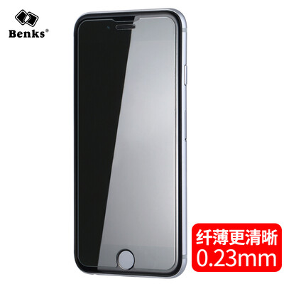 

Bangks (Benks) Apple iPhone8 / 7 tempered film HD high transparent glass film Apple 8/7 HD tempered film i8 / i7 non-full-screen scratch-resistant mobile phone protective film 0.23mm