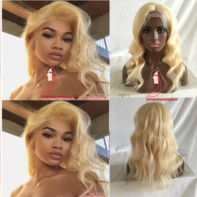 

Human Hair Blonde Full Lace Wigs wavy 613 Lace Wig Blonde Color Lace Wig Human Hair Wigs White Women