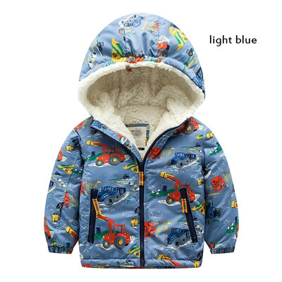 

Meanbear Cotton-padded Clothes Boys&Girls Plush Winter Coat The Windbreak Thicken Cotton Padded Clothes & 3-8 Year Old
