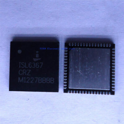 

5pcs/lot INTERSIL ISL6367CRZ ISL6367 QFN Green Hybrid Digital Dual 6+1 Phase PWM Controller for VR12/IMVP7 Applications