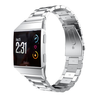 

Stainless Steel Strap, Stainless Steel Replacement Band for Fitbit Ionic Watch