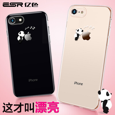 

ESR Apple 7 & 8 Mobile Shell Apple 8 для мобильных телефонов iPhone7 / 8 Mobile Shell 4,7-дюймовые корпуса для мобильных телефонов Прозрачный силиконовый чехол