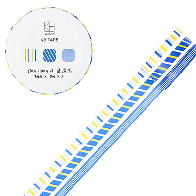 

Kinbor handbook 5 rolls 8mm5m&paper tape color hand book basics stickers fog winter DTB64093