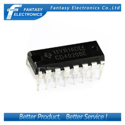 

50PCS CD4020BE DIP16 CD4020 DIP new and original IC free shipping