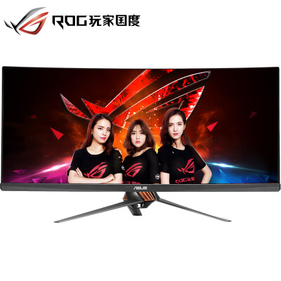 

ASUS ROG player country PG348Q 34 inch IPS screen 3800R curvature 100Hz eat chicken belief gaming monitor HDMIDP interface built-in speaker