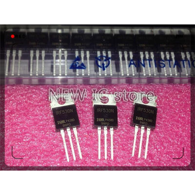 

Free shipping 50pcs/lot IRF530NPBF IRF530N IRF530 MOSFET 100V/17A TO-220 100%new