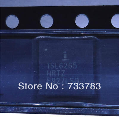 

5pcs/lot INTERSIL ISL6265HRTZ ISL6265 QFN Multi-Output Controller with Integrated MOSFET Drivers for AMD SVI Capable Mobile CPUs