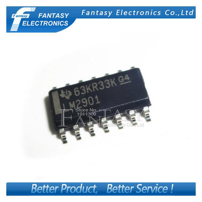 

50PCS LM2901DR SOP14 LM2901 SOP SMD new and original IC free shipping
