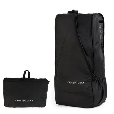 

CROSSGEAR Travel Bag Men&women Lightweight Folding Ultralight Multifunction Luggage Bag Shoulder Crossbody Shoulder Travel Backpack Travel Bag Skin Pack CR-0906 Black