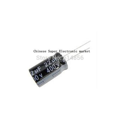 

10PCS 400V 22UF 1321mm 13x20mm Aluminum Electrolytic Capacitor 400V22UF 13mm21mm