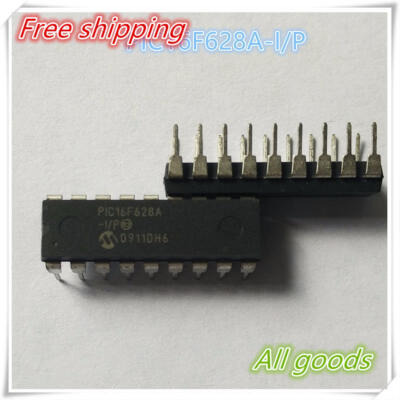 

20PCS PIC16F628A-IP DIP-18 PIC16F628A PIC16F628 16F628 Flash-Based 8-Bit CMOS Microcontrollers