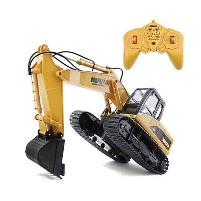 

RC Excavator 15CH 2.4G Remote Control Constructing Truck Crawler Digger Model Electronic Engineering Truck Toy радиоуправляемые ма