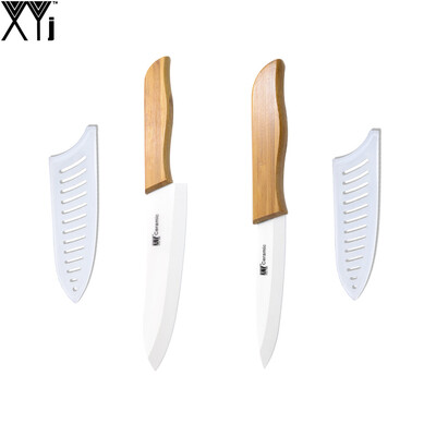

новый 4 - 6 "полезность шеф - повар керамический нож из бамбука, справиться с xyj бренд кухонный нож острый клинок высокий класс к
