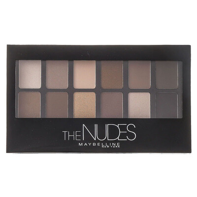 

Maybelline MAYBELLINE nude color storm eye shadow plate 9g bare makeup easy to get started do not bloom