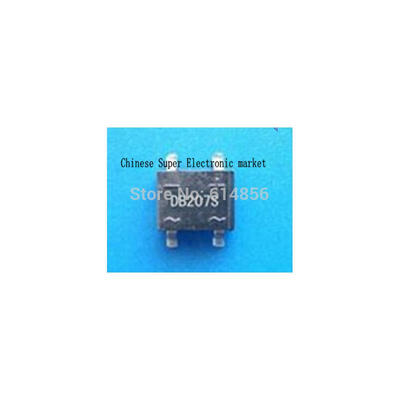 

50PCS DB207S B207 SOP-4 2A 1000V Bridge Rectifier