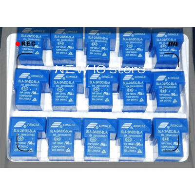 

50pcs/lot NEW SLA-24VDC-SL-A SLA-24VDC 30A 250VAC SONGLE DIP4 Power supply board relay welding inverter repair parts