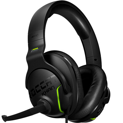 

Ice Leopard ROCCAT voice Khan PRO gaming Hi-Res high-resolution stereo headset computer game headset Jedi survival chicken headphones black