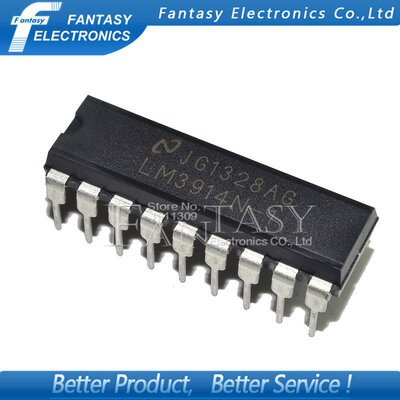 

50PCS LM3914N-1 DIP18 LM3914-1 DIP LM3914N new and original IC free shipping