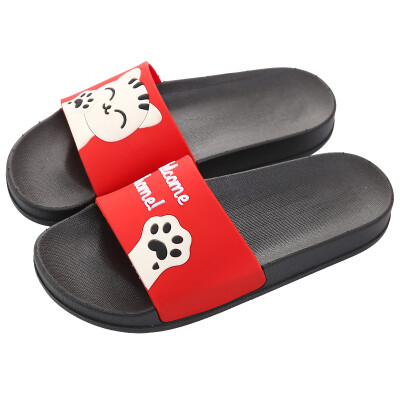 

Antarctic people Nanjiren slippers for men&women models home bathroom shower sandals red 38 yards 19D018