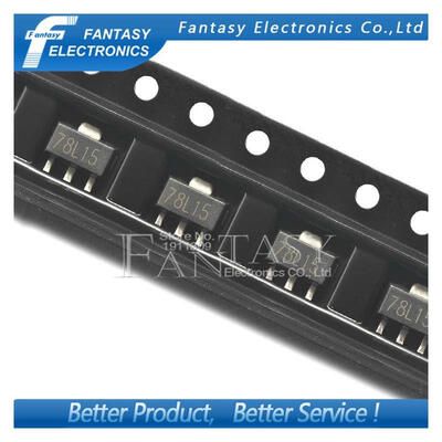 

50PCS 78L15 SOT 89 SMD three-terminal voltage regulator circuit new and original free shipping