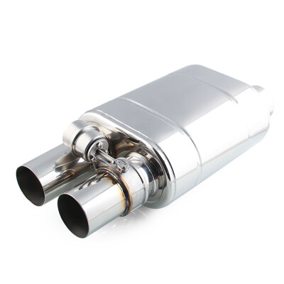 

Ryanstar Racing Car Stainless Steel 3" Outlet 3"Inlet Electric Vacuum Activated Exhaust Cutout Exhaust Muffler