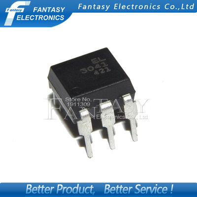 

100PCS EL3041 DIP6 MOC3041 DIP new&original IC free shipping