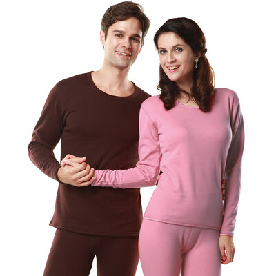 

Antarctic warm underwear men&women heat storage thickening plus velvet hair cold gold warm velvet youth middle-aged autumn clothes long pants suit new NC9223 male coffee
