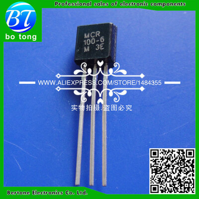 

50pcs free shipping MCR100-6 100-6 MCR100 TO-92